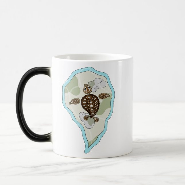 Callie the Sea Turtle Mug (Left)