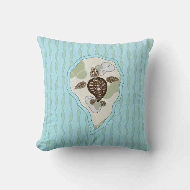 Callie the Sea Turtle Pillow (Front)