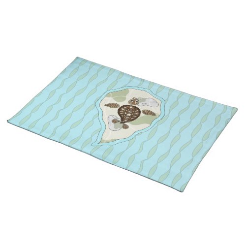 Callie the Sea Turtle  Place Mat
