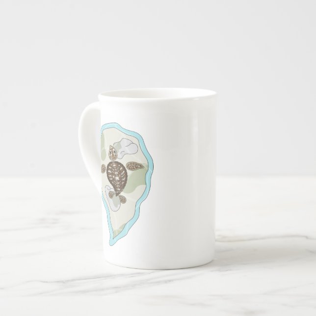 Callie the Sea Turtle Specialty Mug (Front Left)
