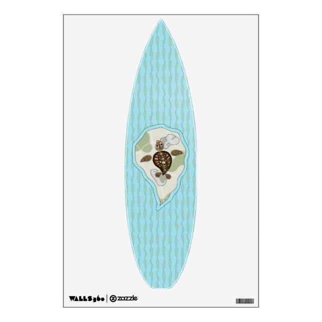 Callie the Sea Turtle Wall Decal (Front)