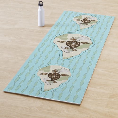 Callie the Sea Turtle Yoga Mat