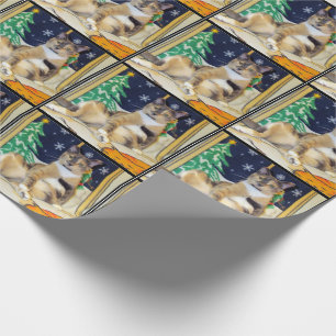 Callie's Cat Christmas Wrapping Paper
