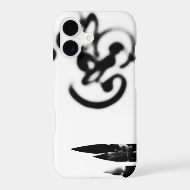 Calligraphy art iphone case (Back)