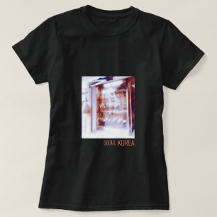 Calligraphy art paintbrushes antique shop Korea T-Shirt
