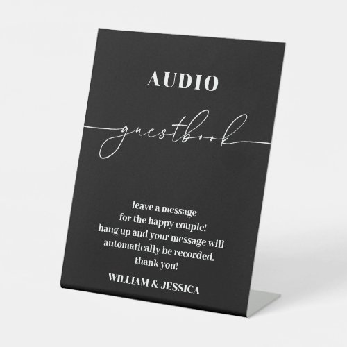 Calligraphy Audio Guestbook Phone Guest Book Sign