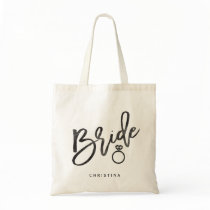 Calligraphy Bride Tote Bag Calligraphy Bride Tote Bag