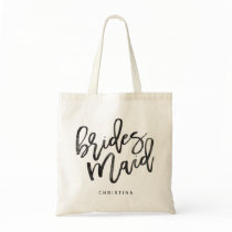 Calligraphy Bridemaid Tote Bag Calligraphy Bridemaid Tote Bag
