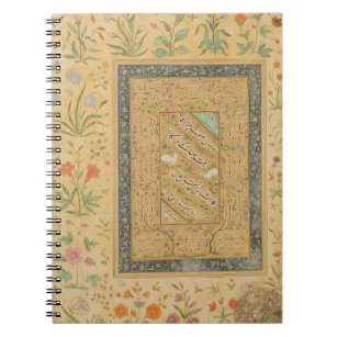 Calligraphy by the Iranian master Ali al-Mashhadi Notebook