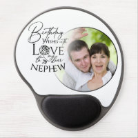 Calligraphy Custom Photo Birthday For Nephew