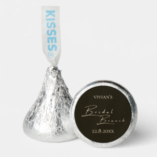 Calligraphy Dark Green Bridal Brunch  Hershey®'s Kisses®