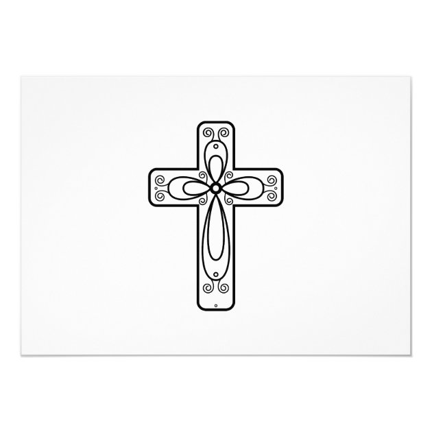 Calligraphy Dove Holy Communion And Confirmation Invitation