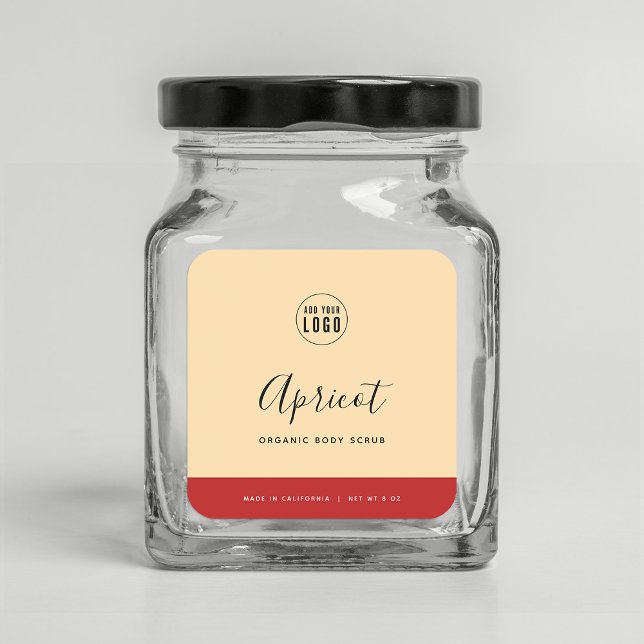 Calligraphy Editable Colors Contrast Product Label (Creator Uploaded)