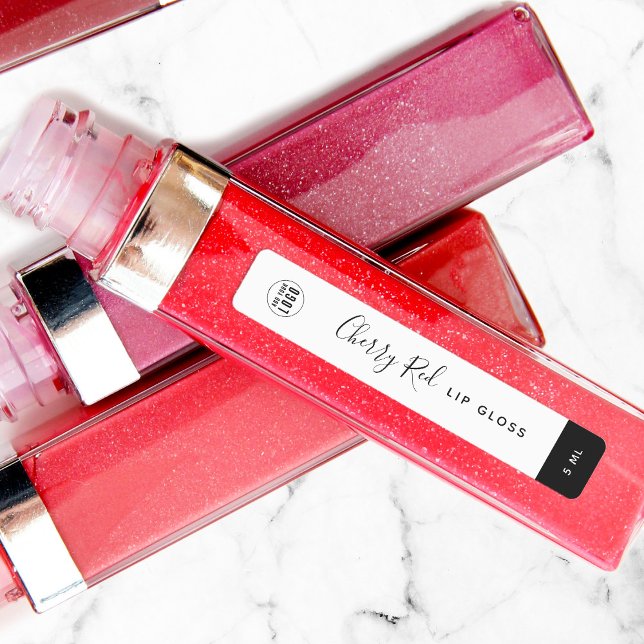 Calligraphy Editable Colors Contrast Product Label (Creator Uploaded)