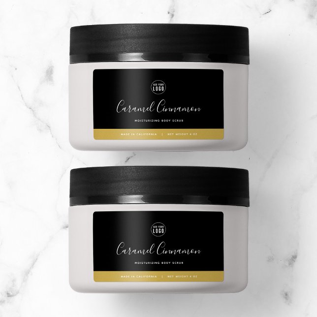 Calligraphy Editable Colors Contrast Product Label (Creator Uploaded)