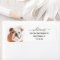 Calligraphy English Bulldog Return Address