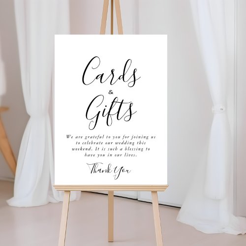 Calligraphy Formal Cards and Gifts Sign