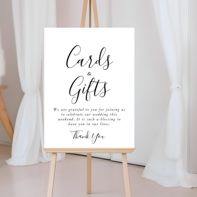 Calligraphy Formal Cards and Gifts Sign (Creator Uploaded)
