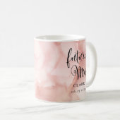 Calligraphy Future Mrs. Engagement Bridal Shower Coffee Mug (Front Right)