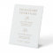 Calligraphy Gold Wedding Signature Cocktail Bar