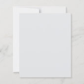 Calligraphy Grey Professional Name Paper Sheet (Back)