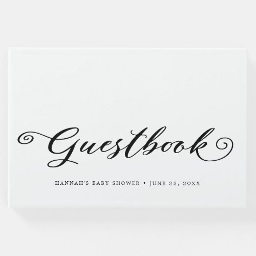 Calligraphy Guestbook