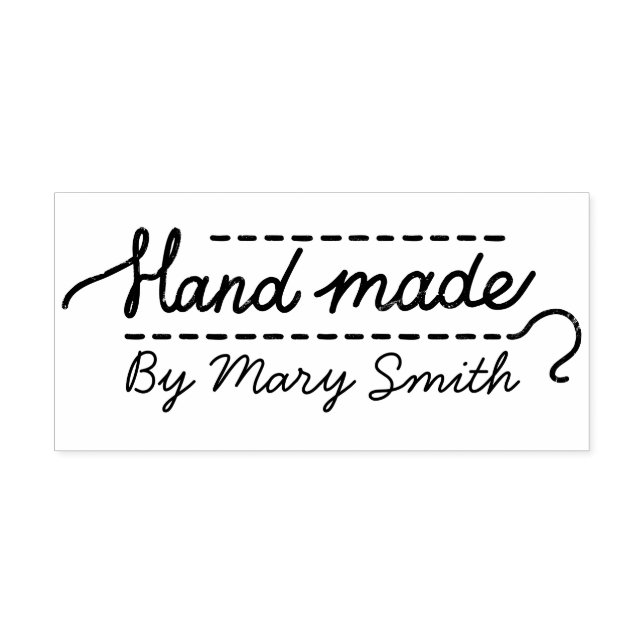 Calligraphy Handmade Rubber Stamp (Imprint)