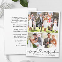 Calligraphy Heart Wedding After Party 3 Photos
