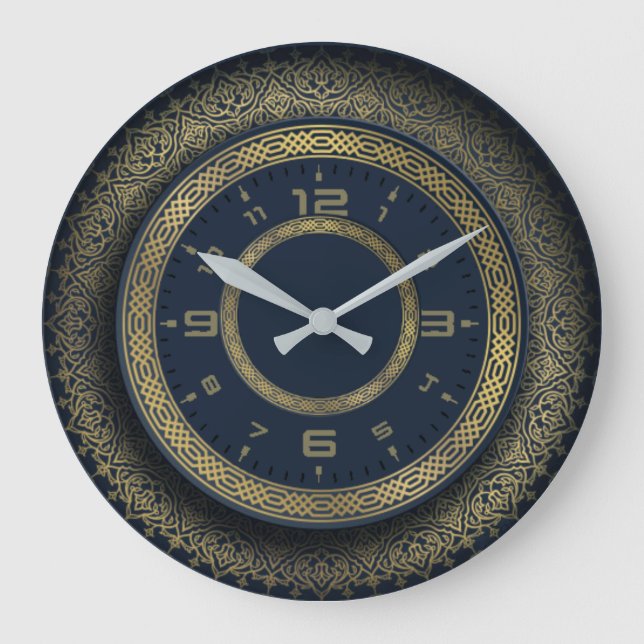 Calligraphy Large Clock (Front)