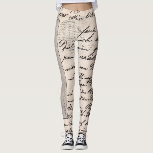 Calligraphy Leggings