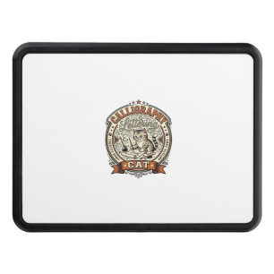 Calligraphy Lettering Cat Calligraphy Lettering Ca Hitch Cover