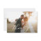 calligraphy lettering wedding photo thank you card