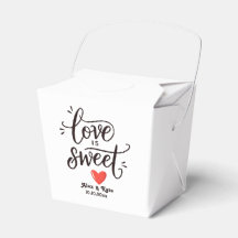 Calligraphy Love is Sweet Wedding