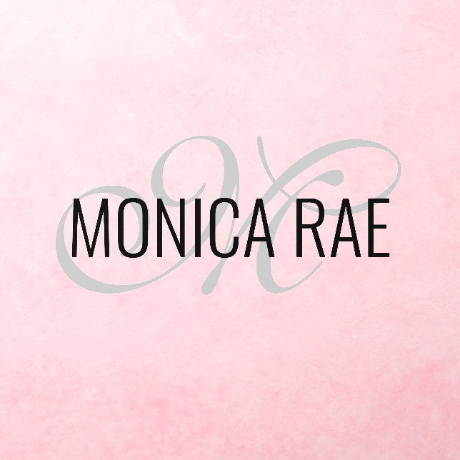 Calligraphy name Personalized Script  Initial  Wal Wall Decal (Insitu 3)