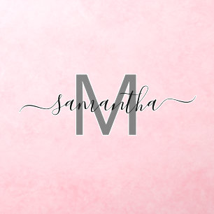 Calligraphy name Personalized Script    Wall Decal