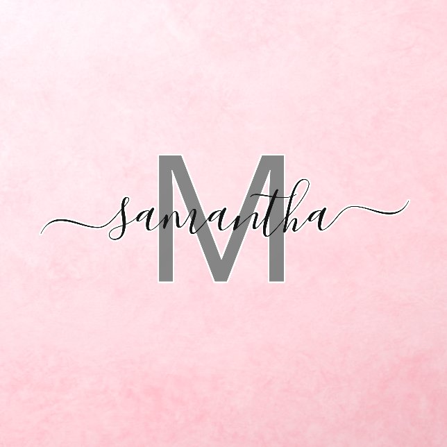 Calligraphy name Personalized Script    Wall Decal (Insitu 3)