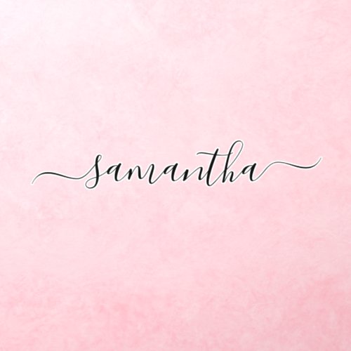 Calligraphy name Personalized Script  Wall Decal