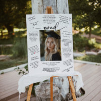Calligraphy Photo Graduation Guest Signature