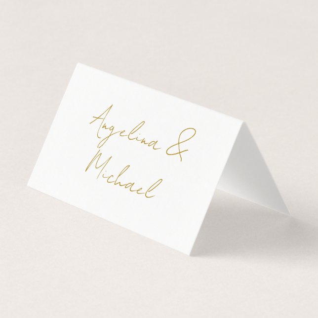 Calligraphy Professional Elegant Gold Color (Front)