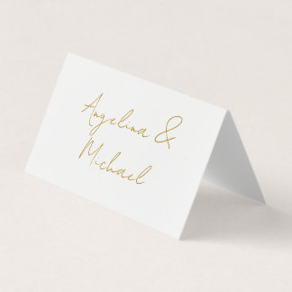 Calligraphy Professional Elegant Gold Color