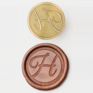 Calligraphy Script Initial Wax Seal Stamp