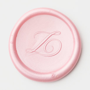 Calligraphy Script Name Initial  Wax Seal Sticker
