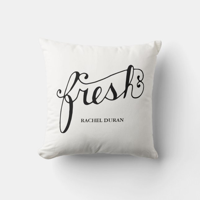 calligraphy sweet pillow (Front)