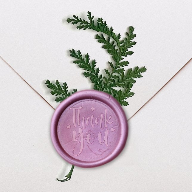 Calligraphy Thank You  Wax Seal Stamp (Creator Uploaded)