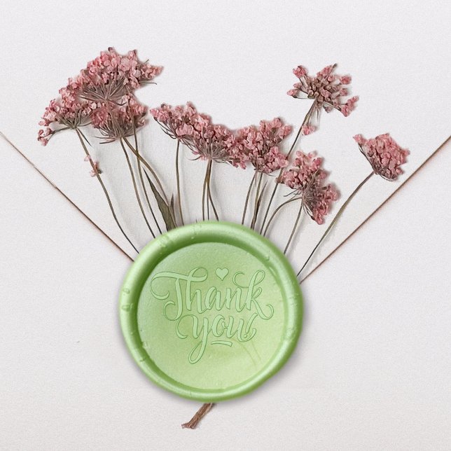 Calligraphy Thank You  Wax Seal Stamp (Creator Uploaded)