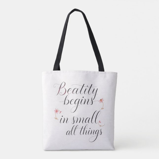 Calligraphy Tote Bag (Back)