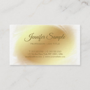 Calligraphy Vip Ceo Employer Elegant Luxury Business Card