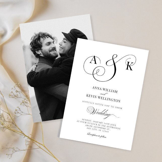 Calligraphy wedding invitations (Creator Uploaded)