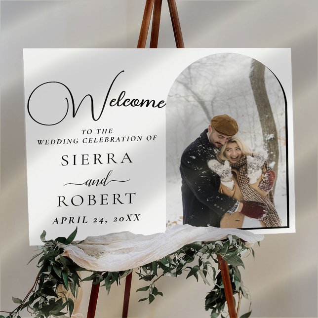 Calligraphy Wedding Welcome Sign Foam Board (Creator Uploaded)