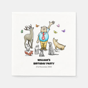 Calling All Animals Napkins